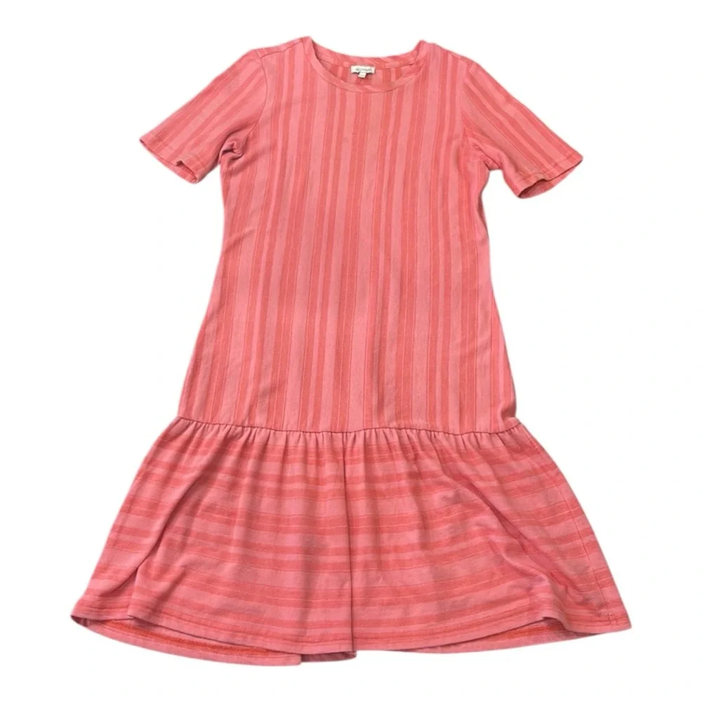 Ella Moss Women's Camilla Striped Trumpet Midi Dress Size Medium - Picture 10 of 10